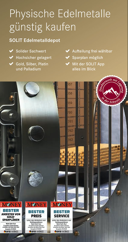 SOLIT Edelmetalldepot SOLIT Edelmetalldepot